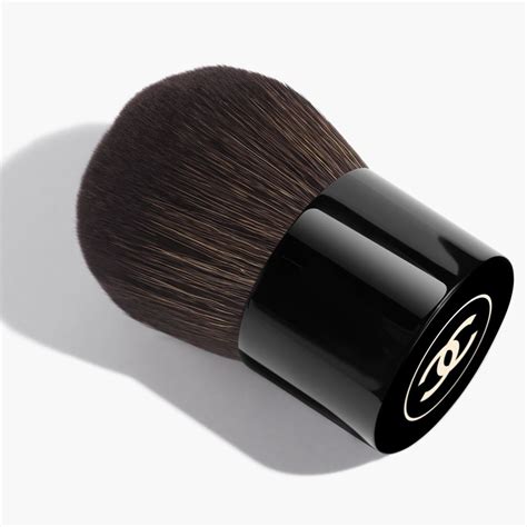 chanel makeup brushes kit|Chanel oversize kabuki brush.